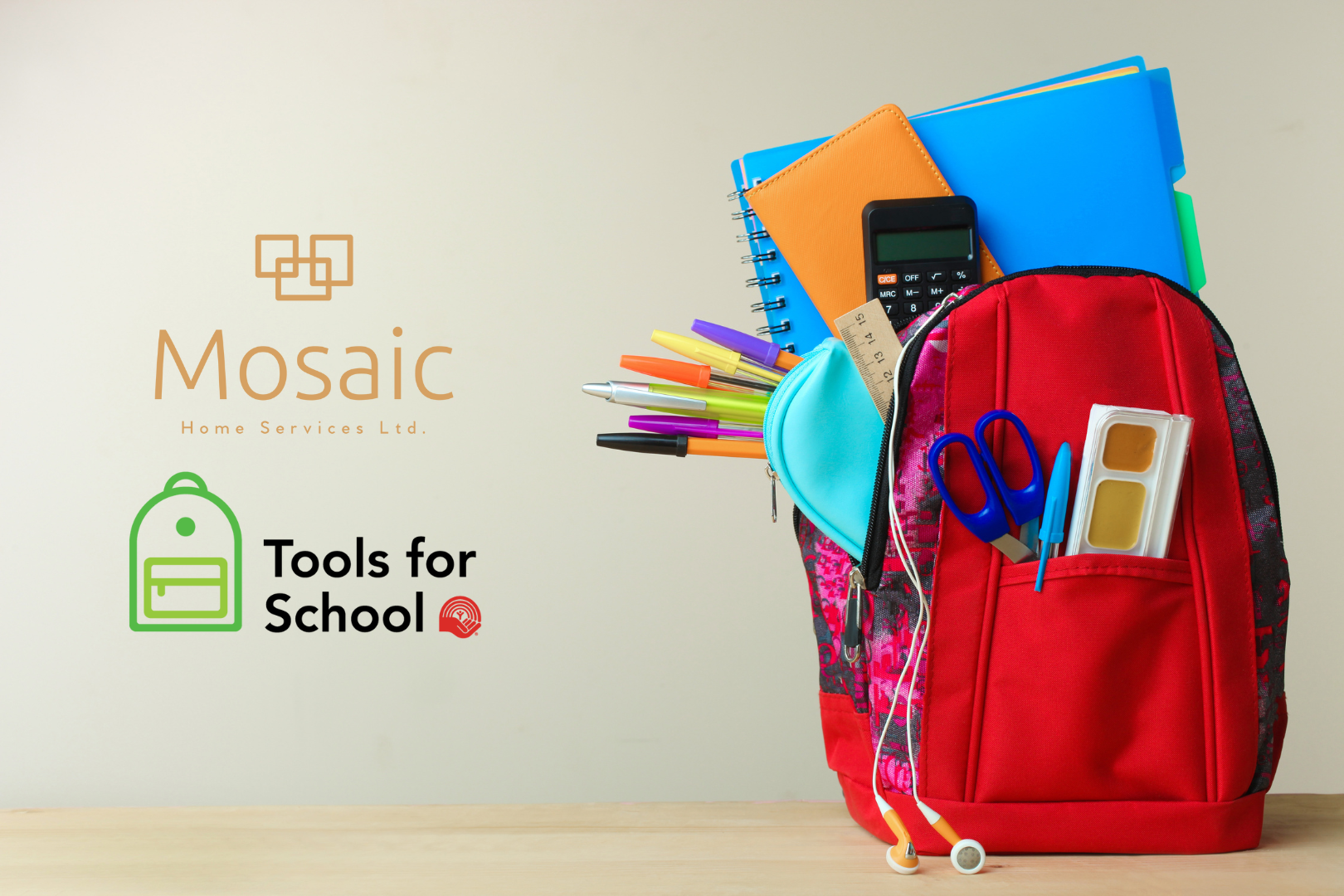 August 2022 Charity of the Month: Tools for School